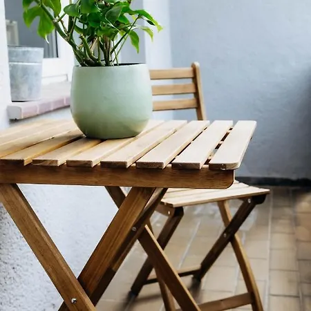 Nm-living Ist Zentral Modern Ruhig Mit Netflix Kuche Balkon Apartment *